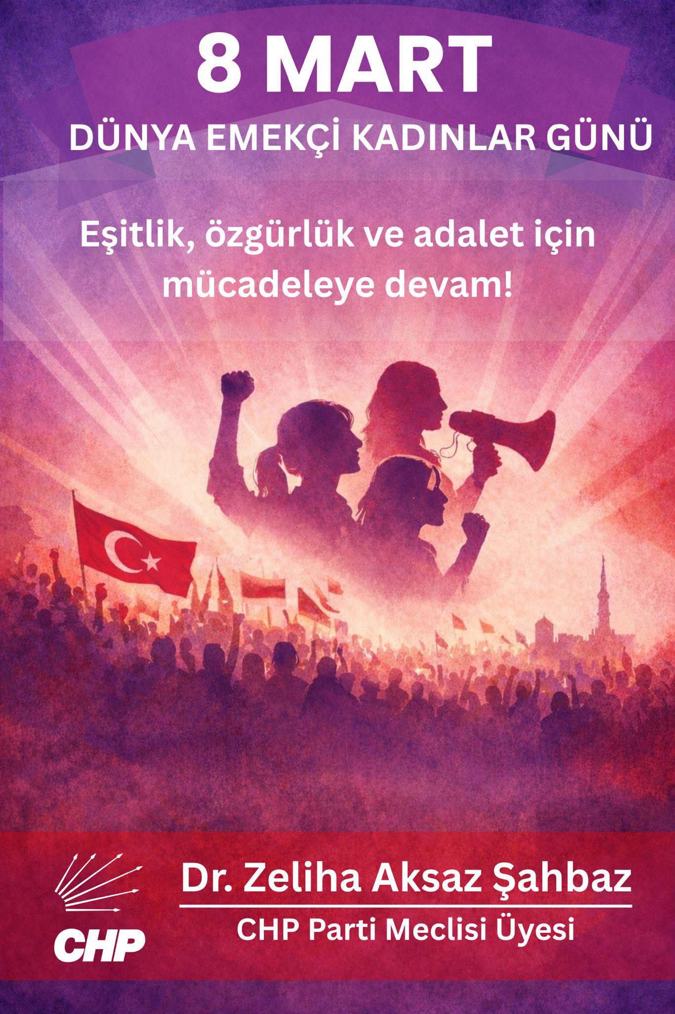 8 Mart Dünya Emekçi Kadınlar Günü için kadın politikaları görseli